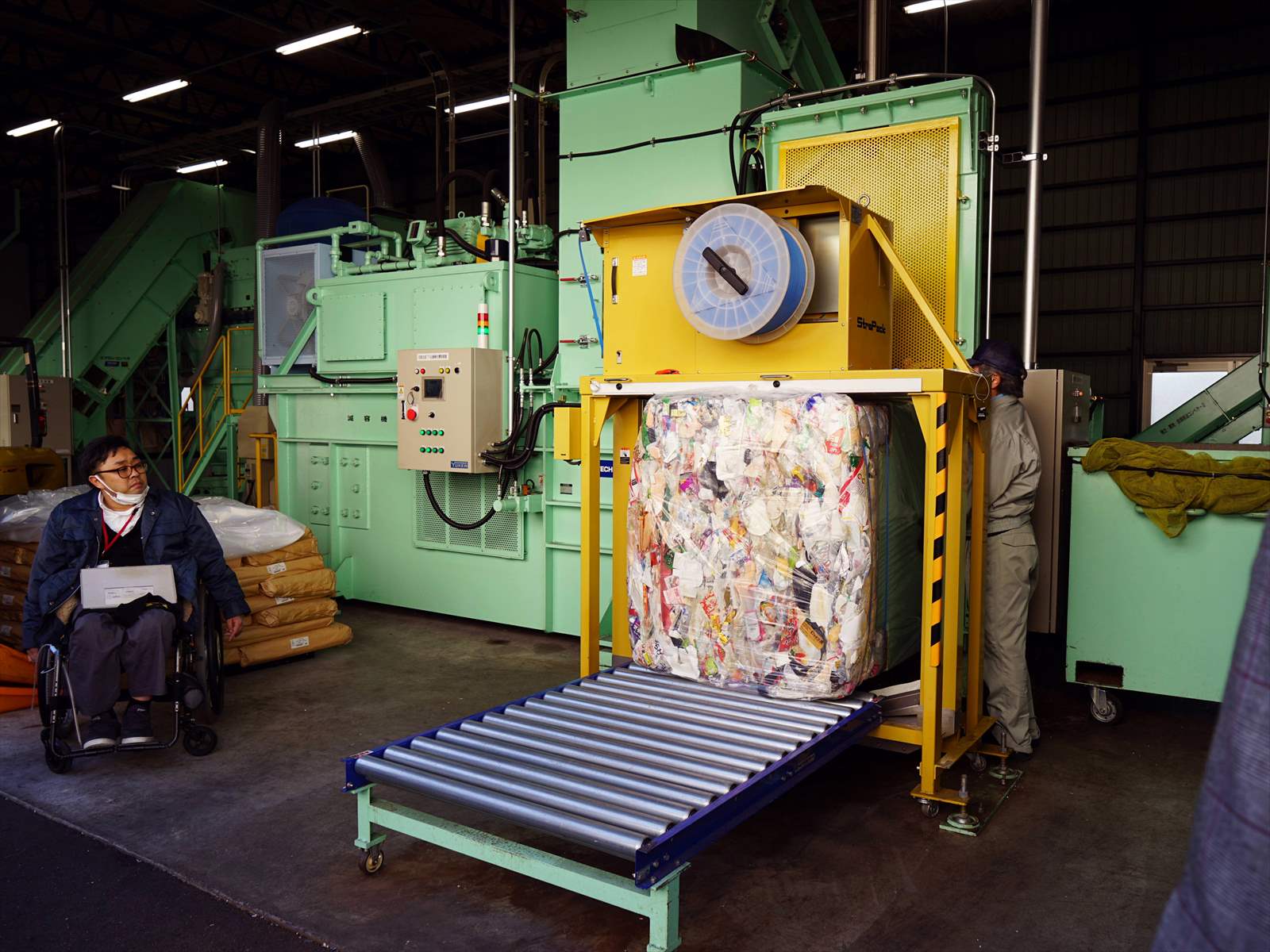 プラごみの塊り