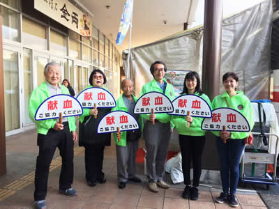 高校生も奉仕活動