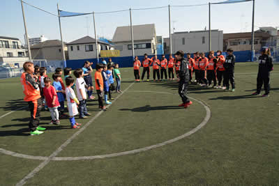 子供サッカー教室開催