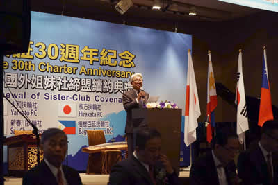 30周年式典宮東会長挨拶