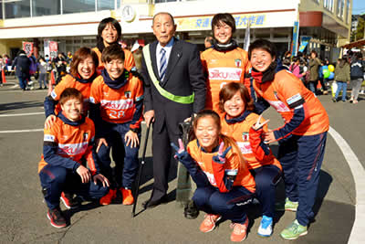 大和シルフィードの方々と共に