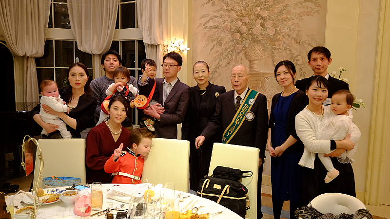 花岡会員ご家族