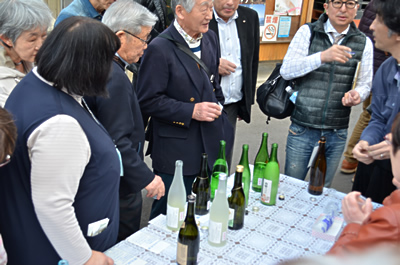 最後はみんなで試飲