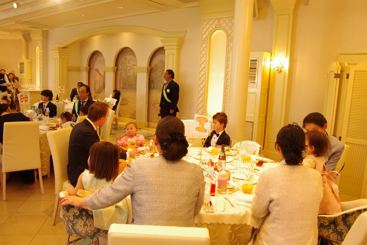 横浜うかい亭にて