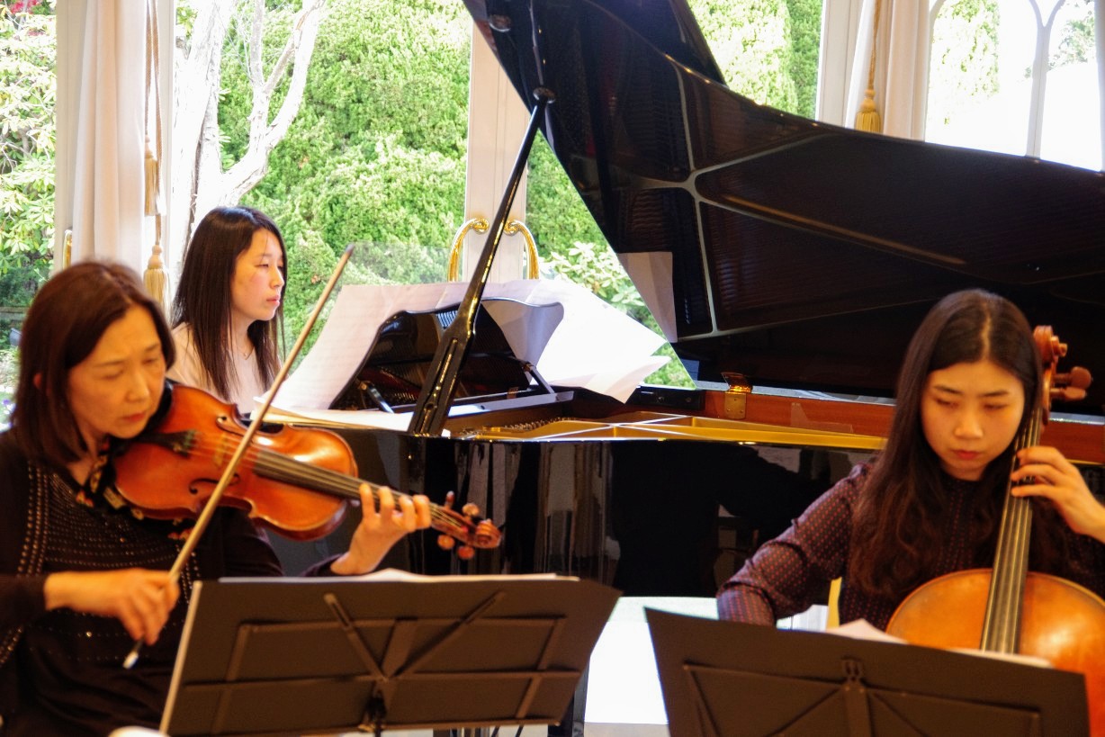 きれいな音色にうっとり