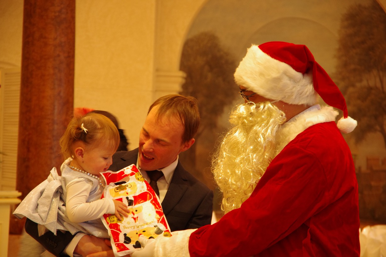 サンタさんも登場