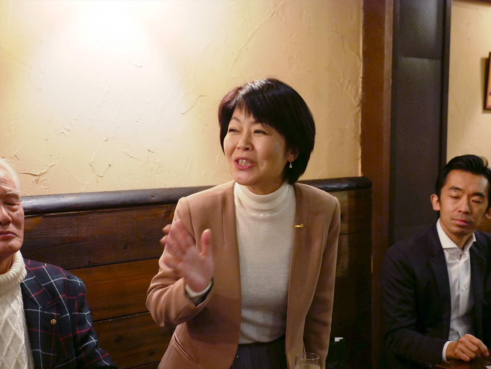 山田さん新会員歓迎！