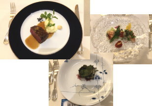 横浜うかい亭のおいしいお料理