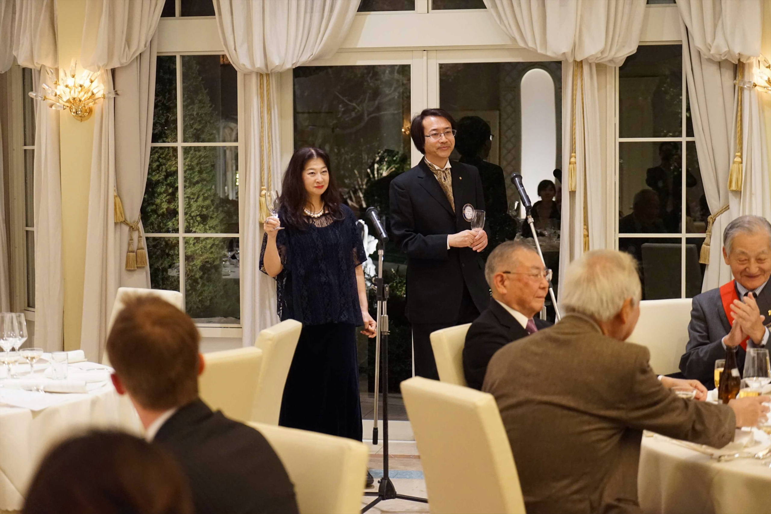 相原聰ご夫妻による乾杯の歌