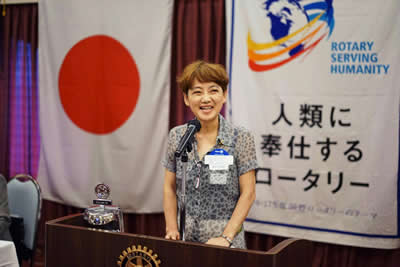 卓話者新井今日子様